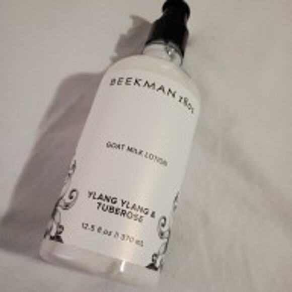 Beekman 1802 Ylang Ylang & Tuberose 12.5 oz. Pump Goat Milk Lotion New Sealed